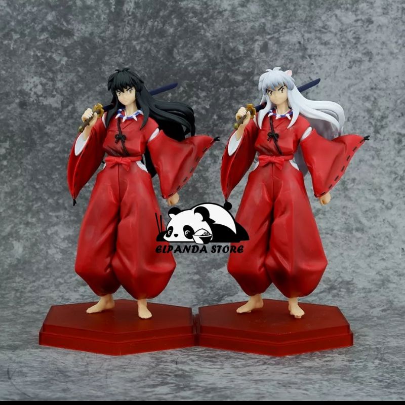 Pajangan Anime Statue Inuyasha Demon Human Action Figure