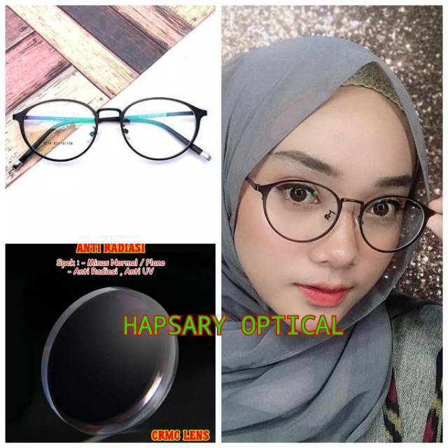 Frame Kacamata Trendy | Kaca mata Anti Radiasi | Kacamata Minus | Kaca mata Terbaru Pria &amp; Wanita