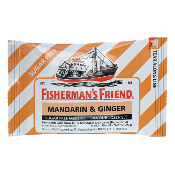 

Fisherman's Friend Mandarin&Ginger 25gr