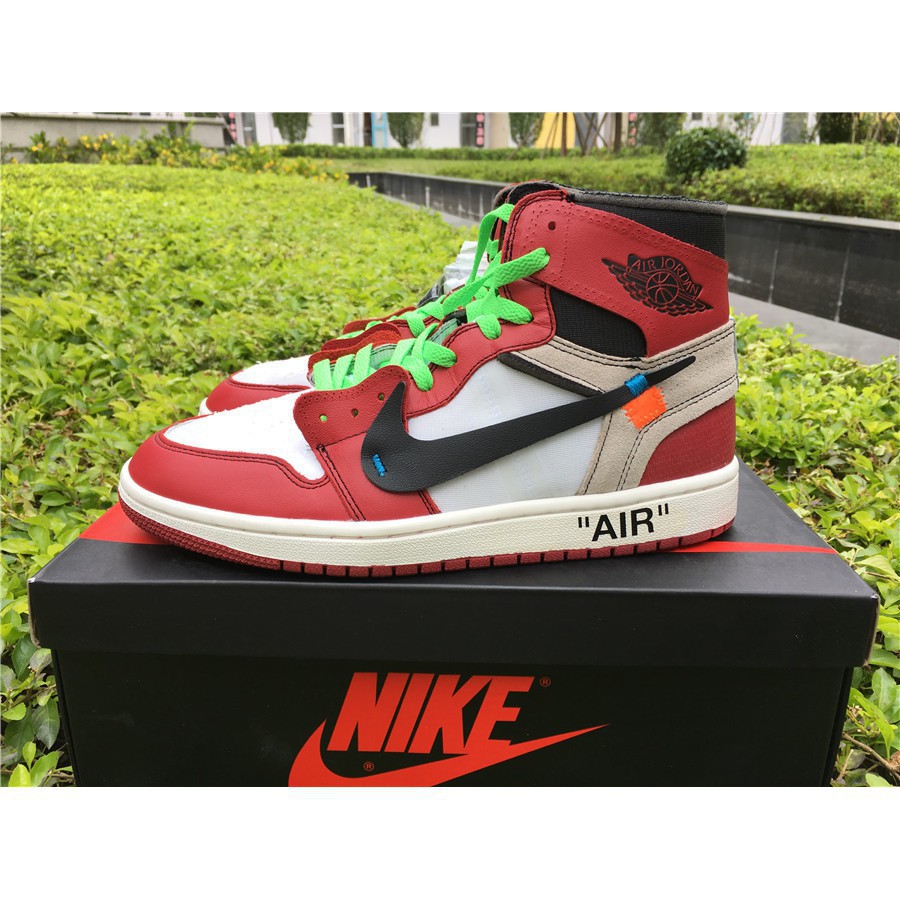 air jordan 1 high og x off white