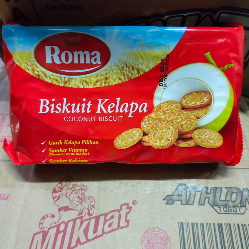 

BISKUIT ROMA KELAPA 300 GRAM PER BUNGKUS