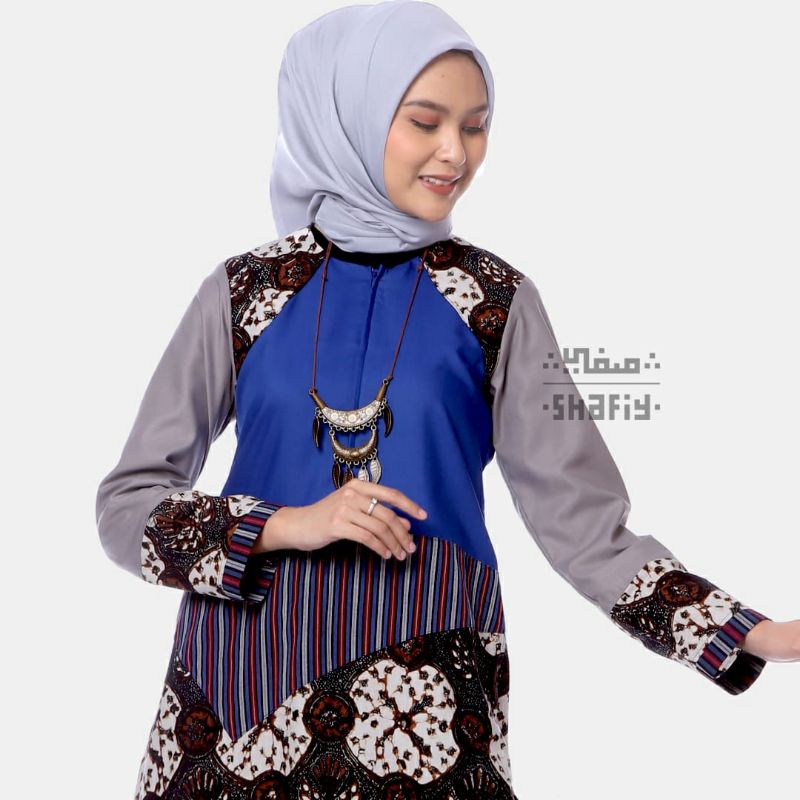Gamis Etnik Batik Shafiy GBL Glaucia