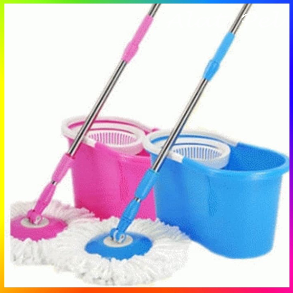 Alat Pel Lantai / Kain Pel Lantai / Alat Pel Lantai Mop / Super Mop / Alat Pel Lantai Spin Mop Kain Pel Putar