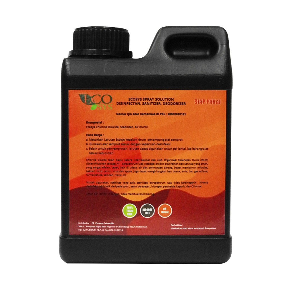 Ecosys - Disinfektan 1L