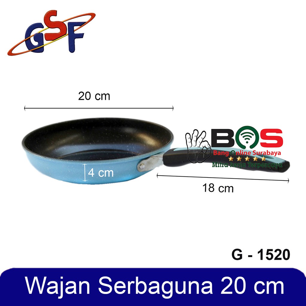 Frypan GSF G1520 GSF-G1520 Frypan Wajan Anti Lengket Penggorengan