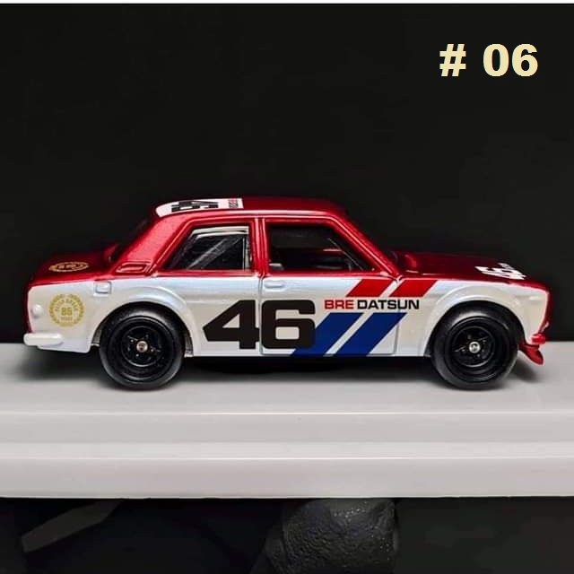 HOT WHEELS BRE X IDD DATSUN 510 SIGN PETER BROCK LIMITED 06/46 RARE