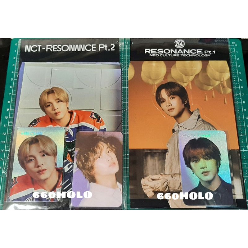 standee resonance benefit haechan ktown aladdin season greeting 2021