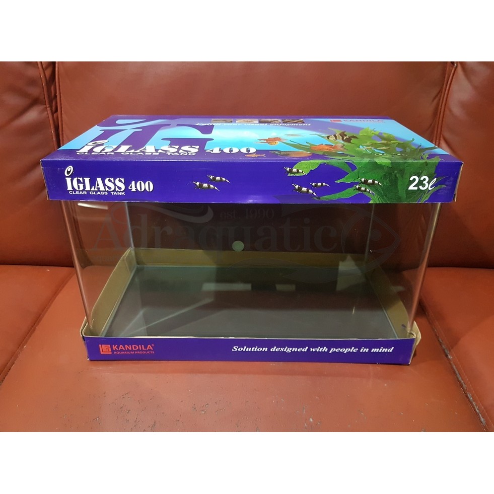 Aquarium Bending Iglass 400 Kandila 26l 40x25x26 Cm 26 Liter Kaca Depan Pinggir Lengkung Shopee Indonesia Aquarium bending 40 cm