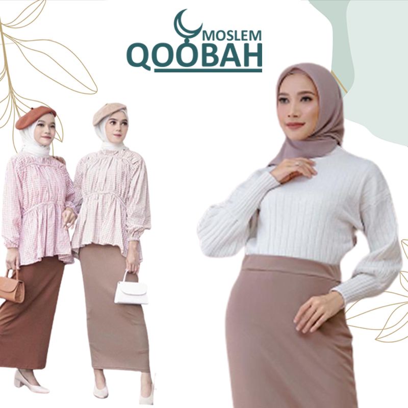 Rok Span / Rok Span Panjang / Rok Span Scuba / Rok Span Scuba Jumbo / Rok Scuba Wanita Kerja / Rok S