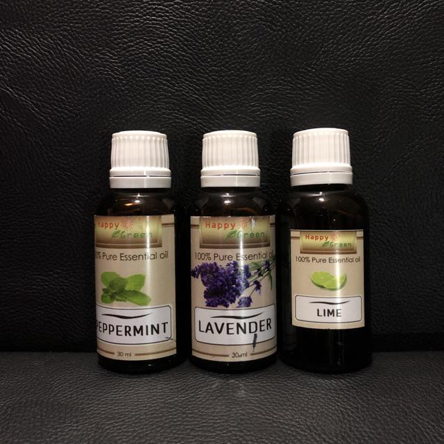 Happy Green Lime Essential Oil - Minyak Atsiri Jeruk Nipis Murni