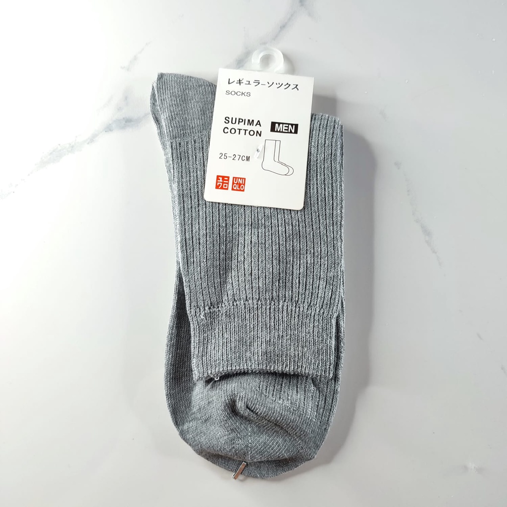 UNIQLO Socks Kaos Kaki Pria Men Uniqlo Casual Cotton Original