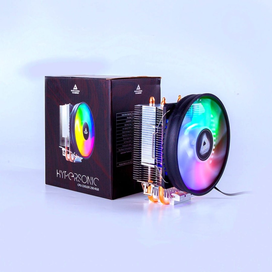 CPU Cooler Fan Paradox Gaming Hypersonic CL-290 RGB Static