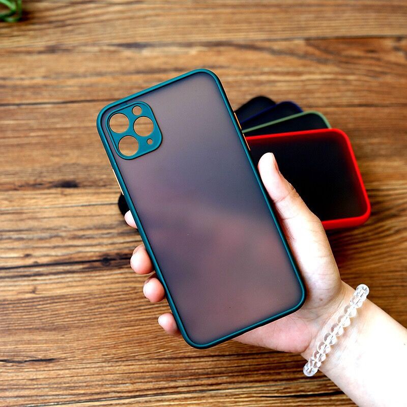 Case iPhone independent button anti-fall matte SE2 iPhone 6 7 8P X XS XR XSMax iP11 iP11Pro iP11ProMax Apple phone case