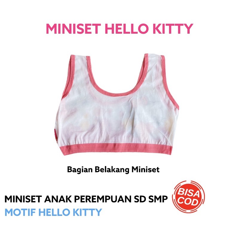 Miniset Anak Perempuan Cewek Remaja ABG SD SMP Beha BH Bra Remaja Mini Set Anak Perempuan HK