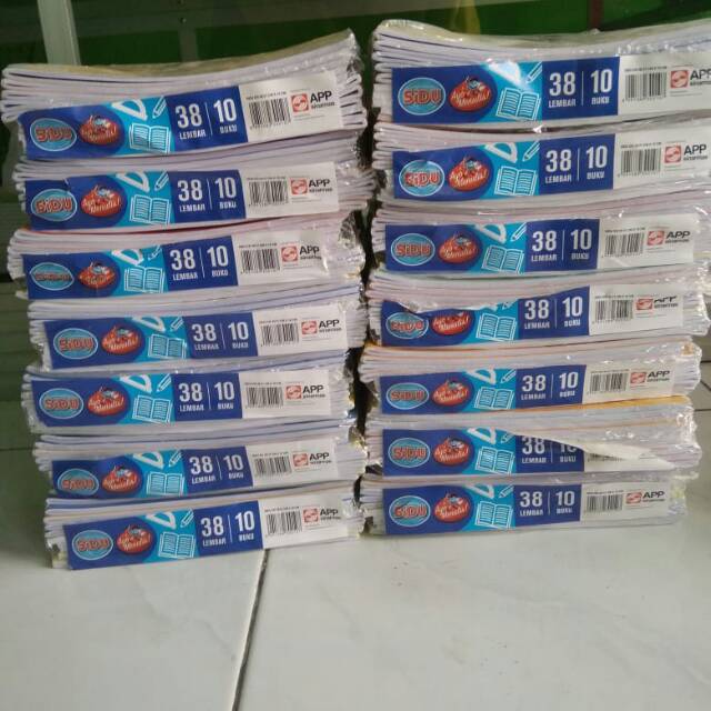 

Buku Tulis Sinar Dunia 38