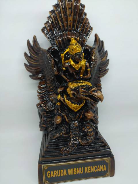 (BISA COD) PAJANGAN MINIATUR PATUNG GARUDA WISNU KENCANA BALI 22 x 9 x 9 cm BAHAN FIBERGLASS