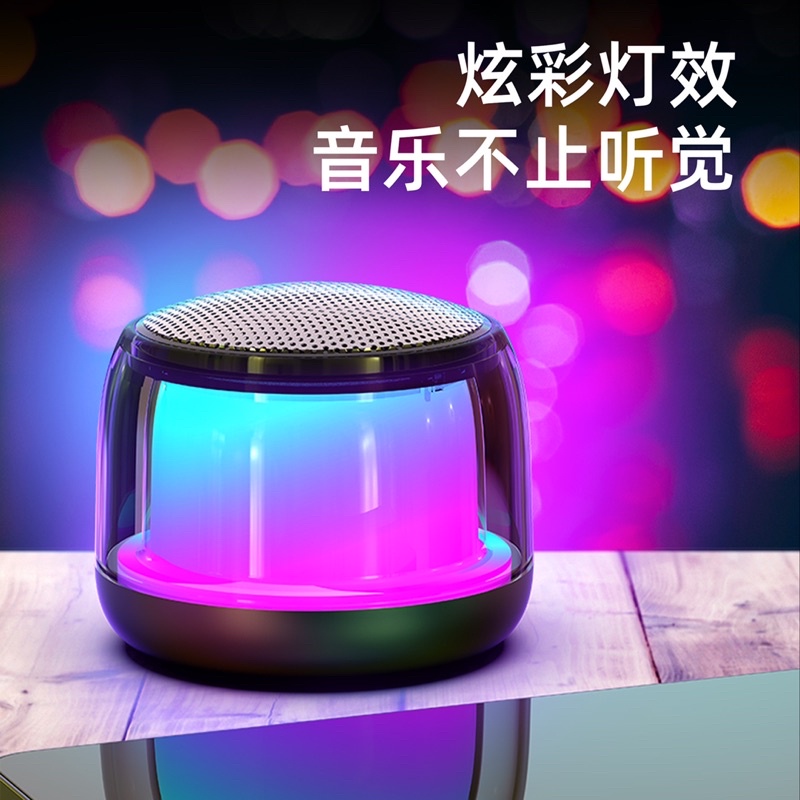 TERMURAH DI SHOPEE / S9 Portable Bluetooth Speaker with LED Lightshow