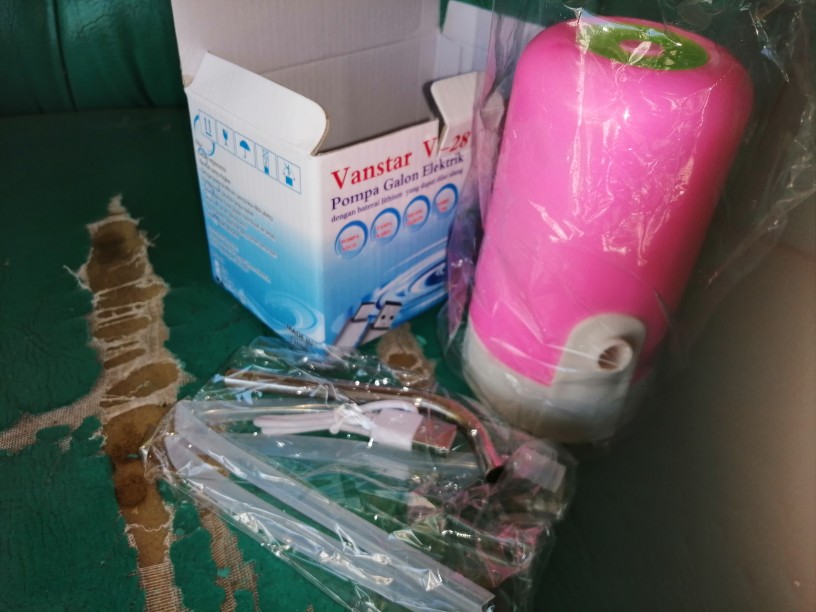 Pompa Air Elektrik/pompa Air Minum Galon Rechargeable - K012