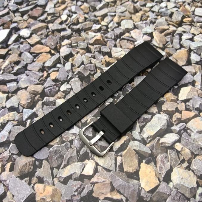 Tali Jam Tangan Tali Q&Q Tali Qq Tali Karet M122J Putih Non Original Terbaru