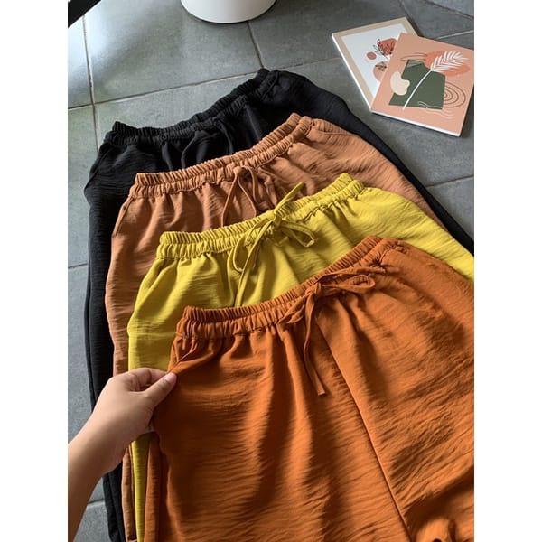 Baggy Pants Wanita Celana Panjang Ayodya Premium Bahan Crinckle