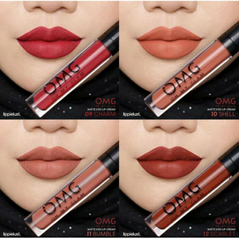 [OMG] OH MY GLAM LIP CREAM MATTE  / LIP MATTE VIRAL / LIP CREAM OMBRE NEW