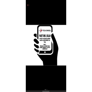 Perdana Paket internet extra unlimited omg 3000GB all semua lokasi