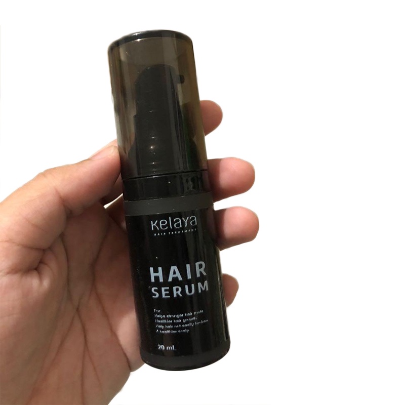 Perawatan Penumbuh Penebal Obat Rambut Rontok Hair Fall Treatment Care Kelaya Hair Serum Hitam