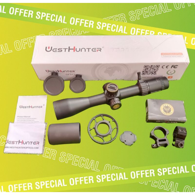 Telescope West Hunter HD 4-16x44 SF FFP