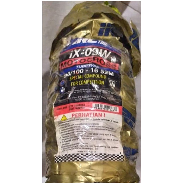 BAN LUAR IRC RACING 90/100-16 52M iX-09W
