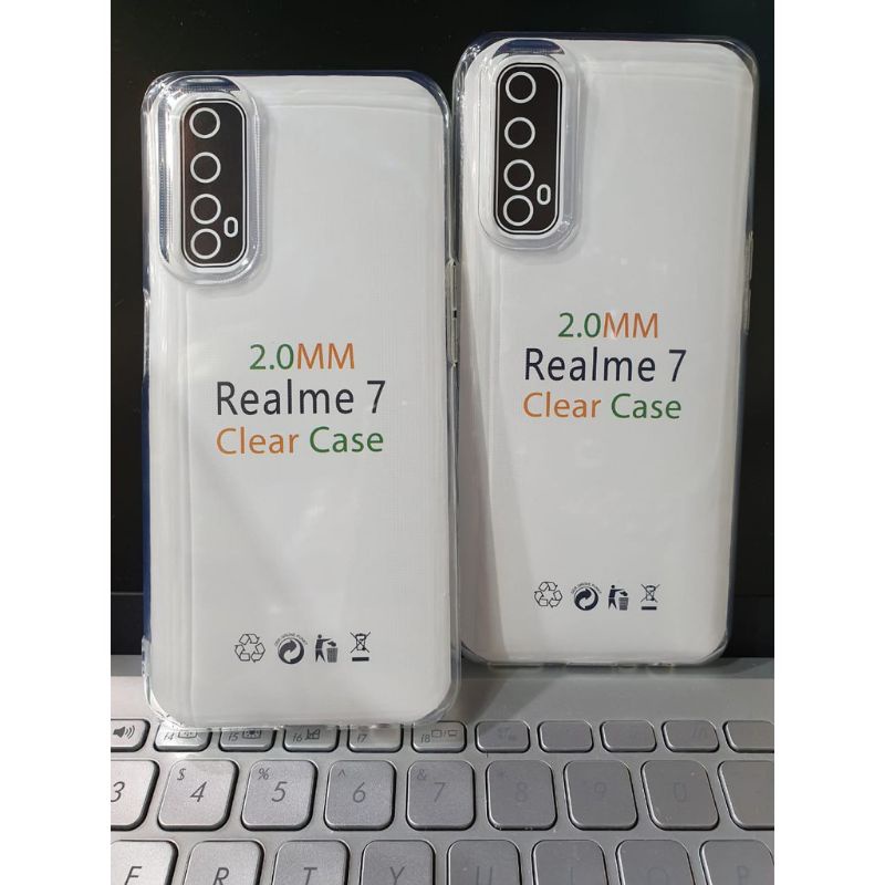 SOFTCASE TRANSPARAN REALME 7/7PRO /7i/C17/8/8PRO PREMIUM QUALITY TEBAL 2.0MM