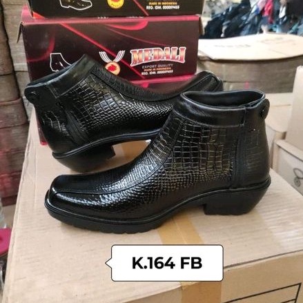 Sepatu kulit pria PDH  boots polri TNI security guard PNS sepatu Kerja formal Tampil lebih keren