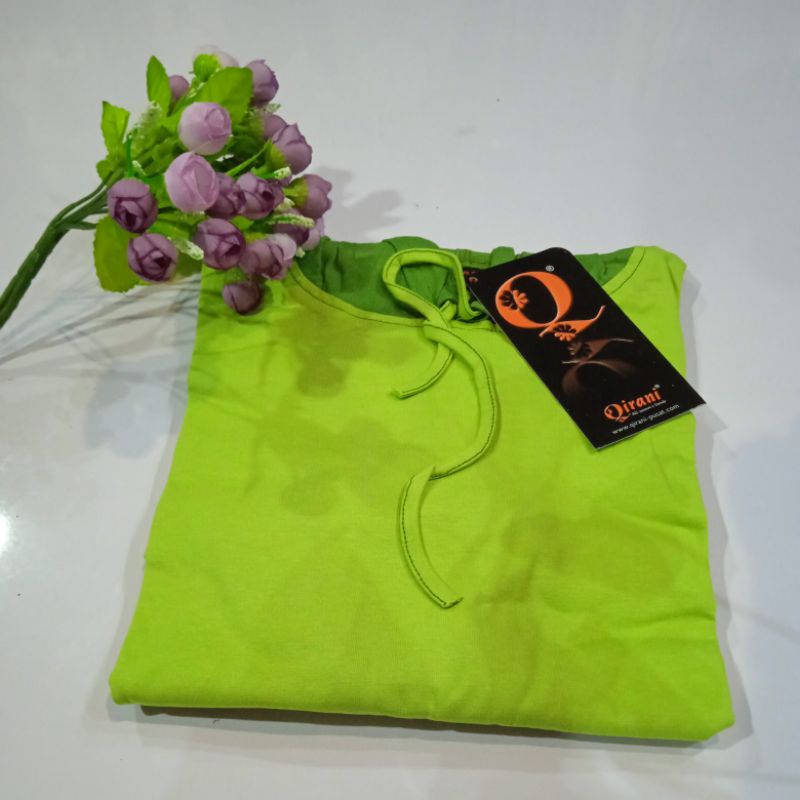 Qirani 17 hijau, Qirani 17 ungu, tunik dewasa murah