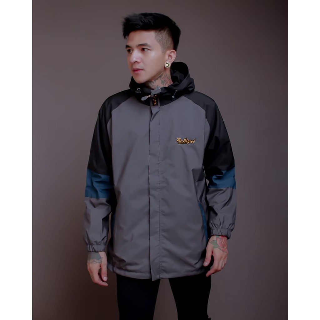Jaket Parasut 3D Pria Wanita Waterproof Windbreaker Original Distro The Bojiel-5
