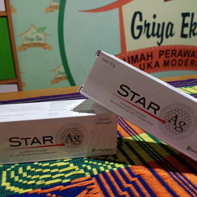 STAR Ag hydrogel antimikroba