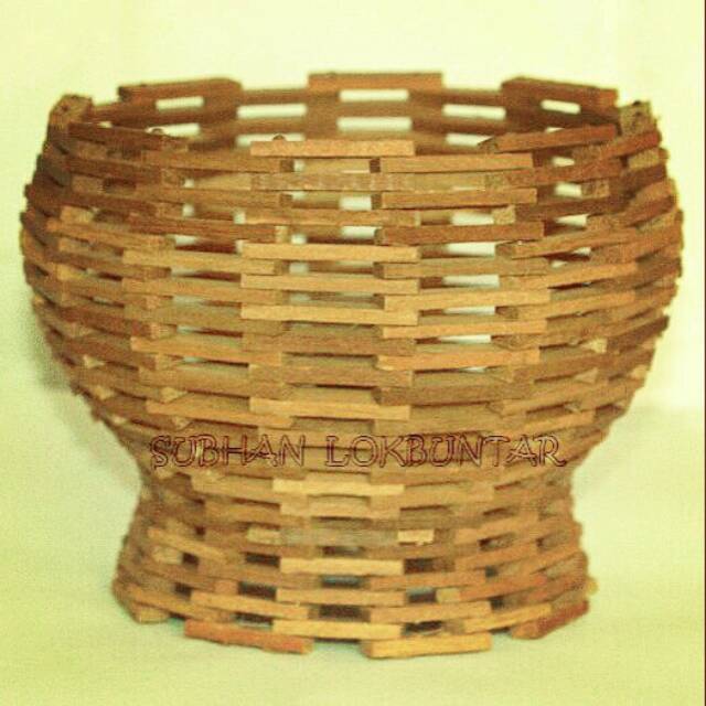 Pot Anggrek Kayu Ulin CK-1