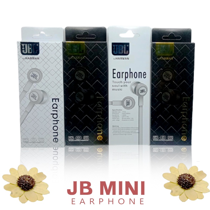 Headset JB MINI By Harman / Earphone JB MINI Super Bass