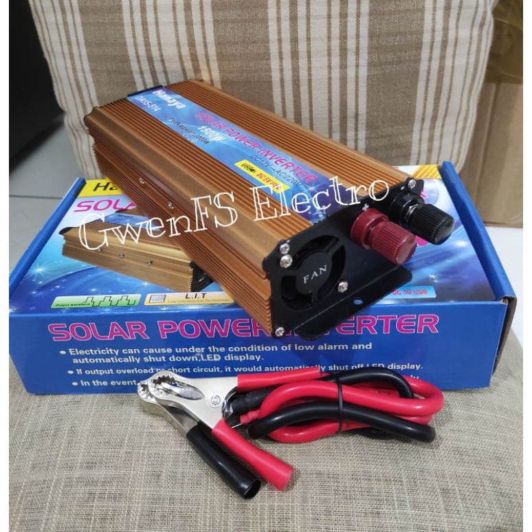 Power Inverter HANAYA 1500W DC TO AC PROMO Inverter 1500watt