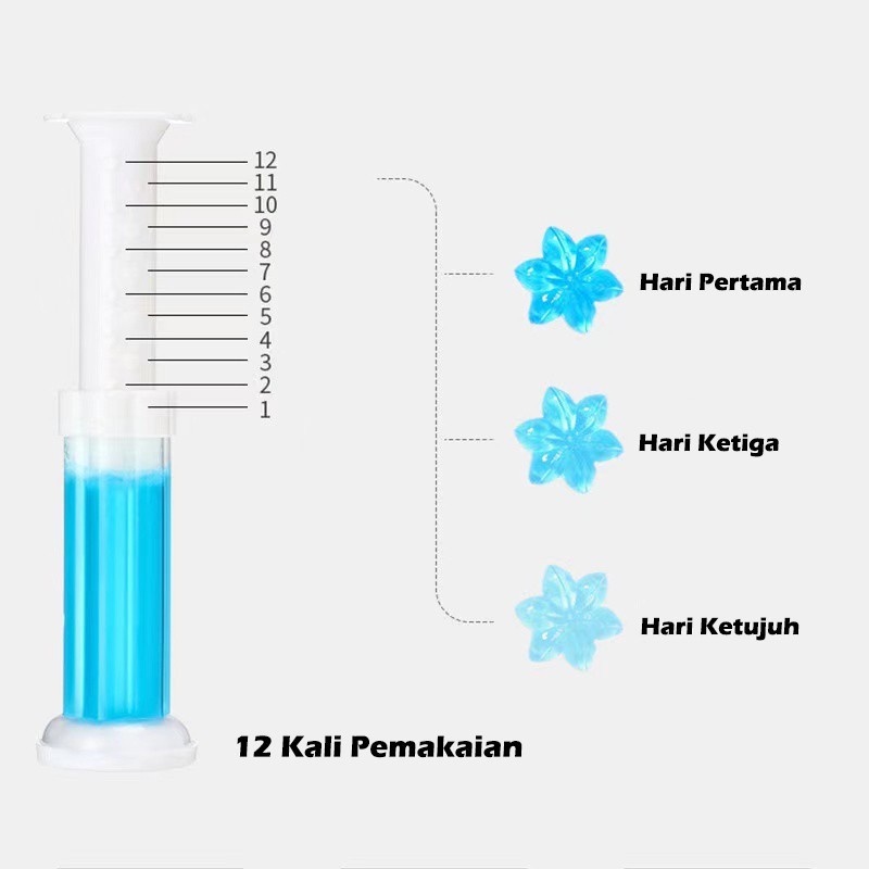 Toilet Cleaning Gel / Gel Pembersih Kloset / Pengharum WC Tempel / Pengharum Kamar Mandi / Gel Pengharum Toilet