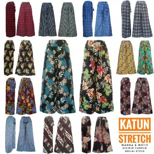 Celana Kulot Panjang Katun Stretch Konveksicelanaku