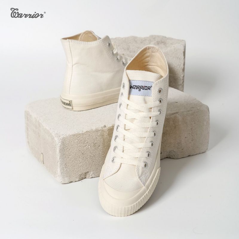 Warrior Venus high white - sepatu warior original