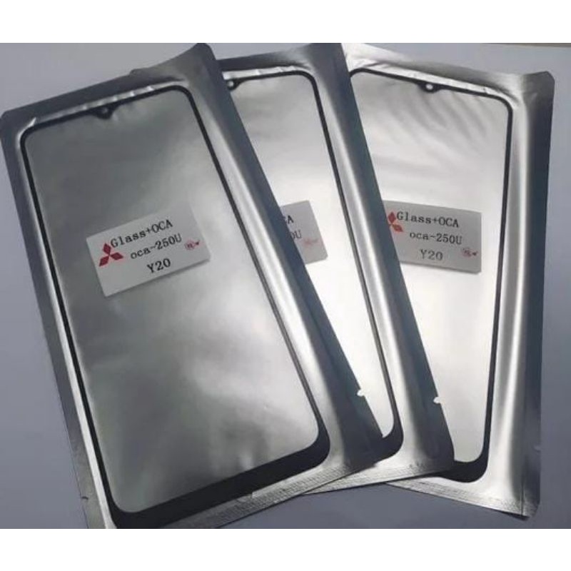 GLASS OCA - GLASS LCD - KACA LCD - KACA DEPAN LCD - KACA TOUCHSCREEN VIVO Y20