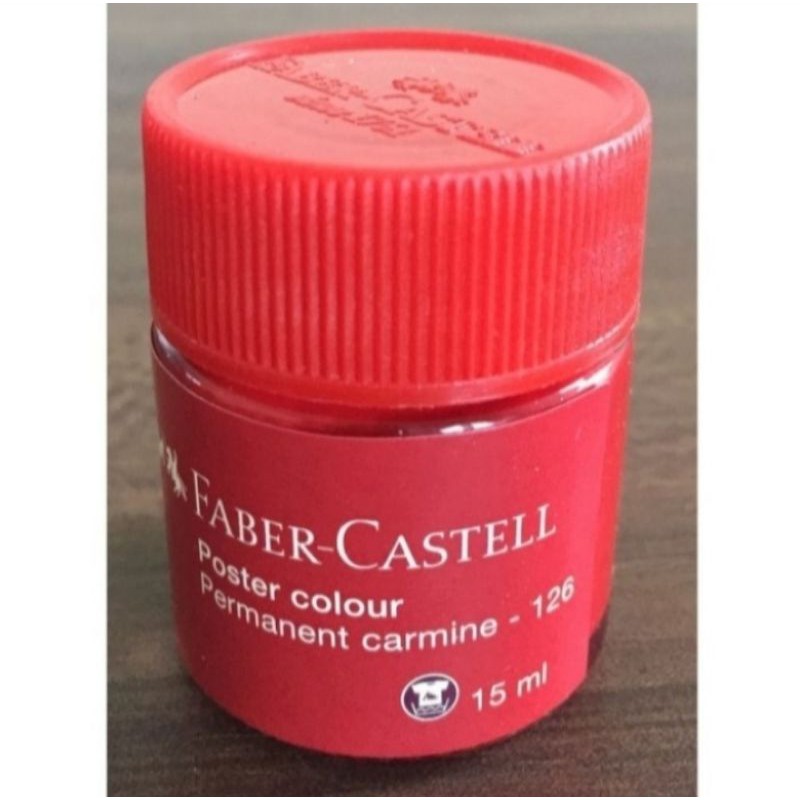 

Poster colour Faber-Castell Warna Permanen Carmine 15 ml