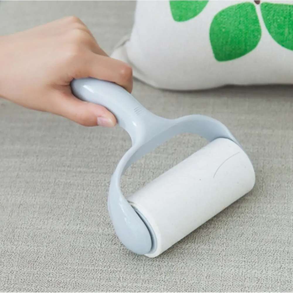 Sticky Roller Pembersih Bulu Hewan Benang Baju Sofa Pakaian Pet Roller Praktis Multifungsi