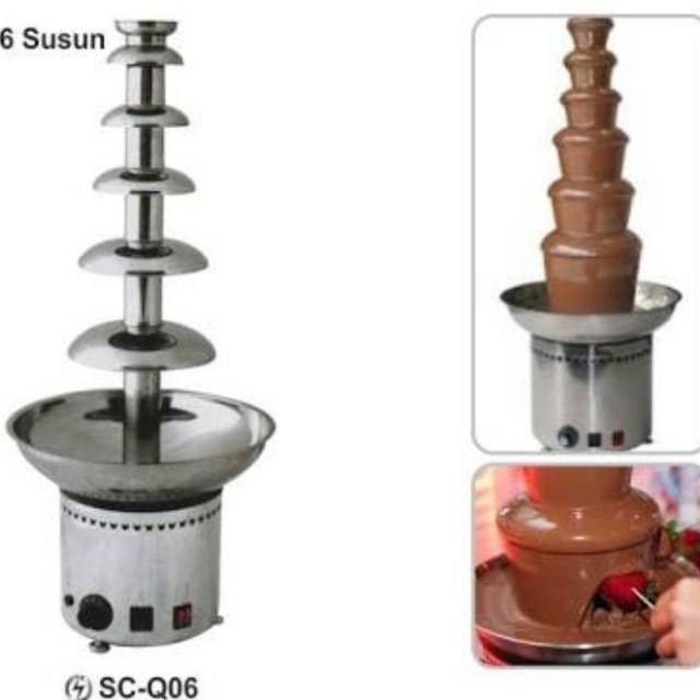 

Chocolate fountain