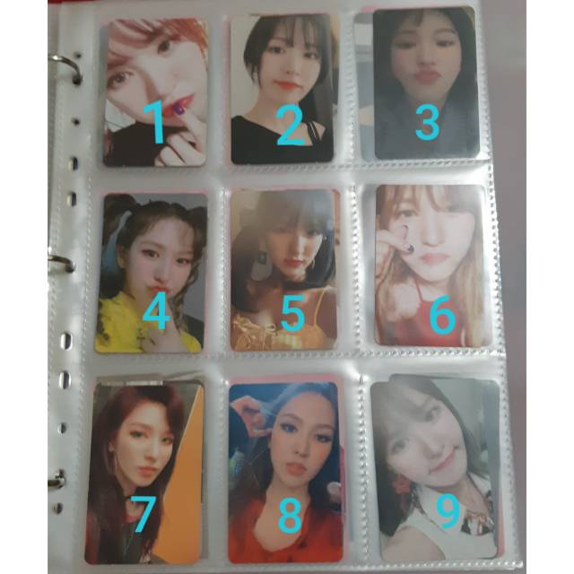 Photocard Red Velvet Wendy