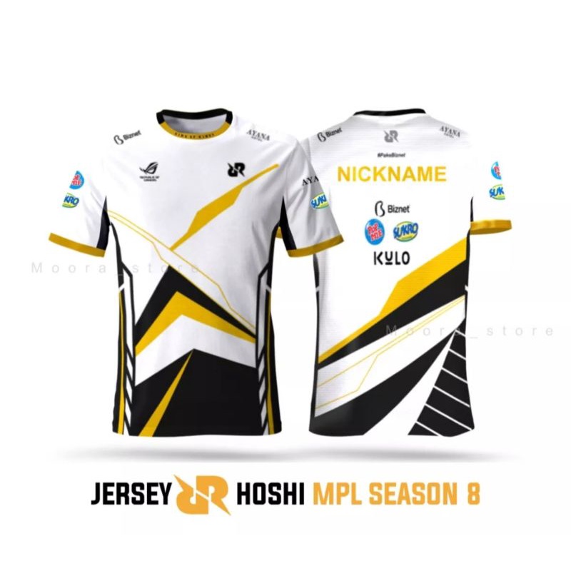 Jual Jersey RRQ TERBARU MPL S8 2021 ( Free Nickname ) Shopee Indonesia