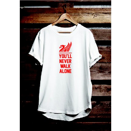 Kaos Tshirt Baju Combed 30S Distro Liverpool Liverbird YNWA