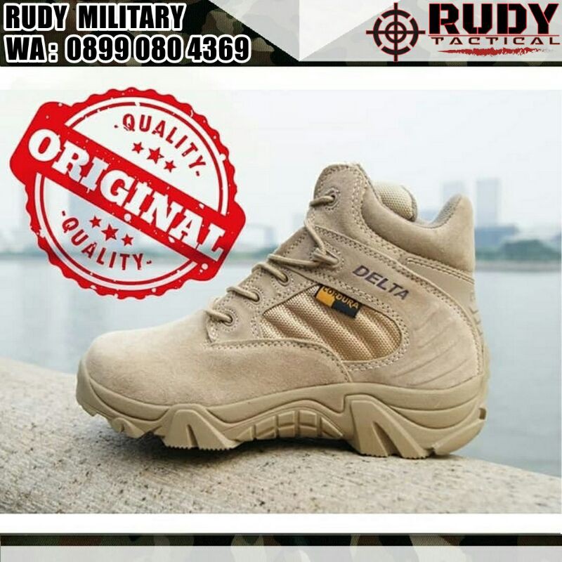 SEPATU DELTA 6 INCH ASLI ORIGINAL touring hiking mendaki gunung outdoor