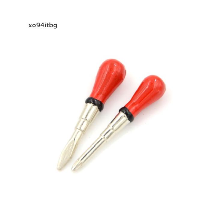 WL409 Xo 5pcs Set Miniatur Peralatan Pertukangan Bahan Metal Skala 1 1