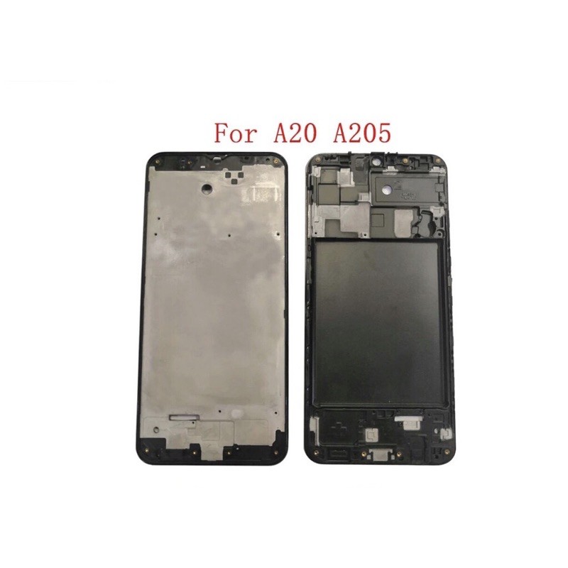 FRAME LCD / MIDDLE / TULANG TENGAH SAMSUNG A20 A205 /A20 ORIGINAL